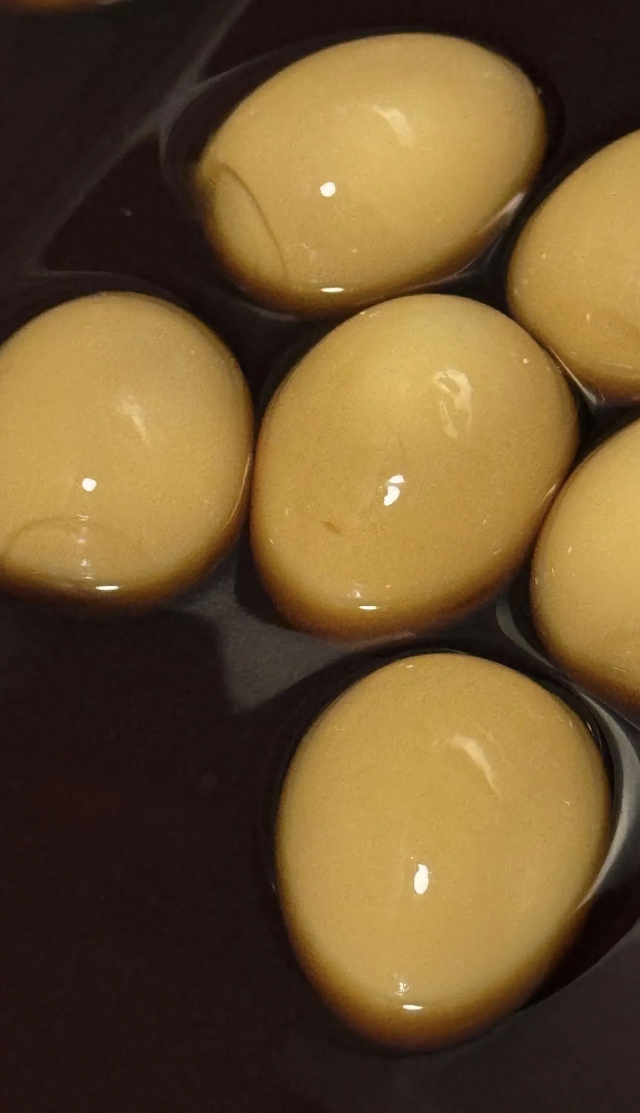 Marinated eggs